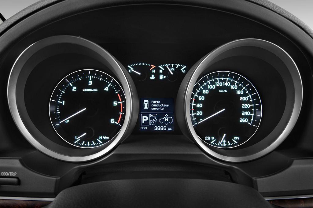 Toyota Landcruiser V8 (Baujahr 2009) Executive 5 Türen Tacho und Fahrerinstrumente