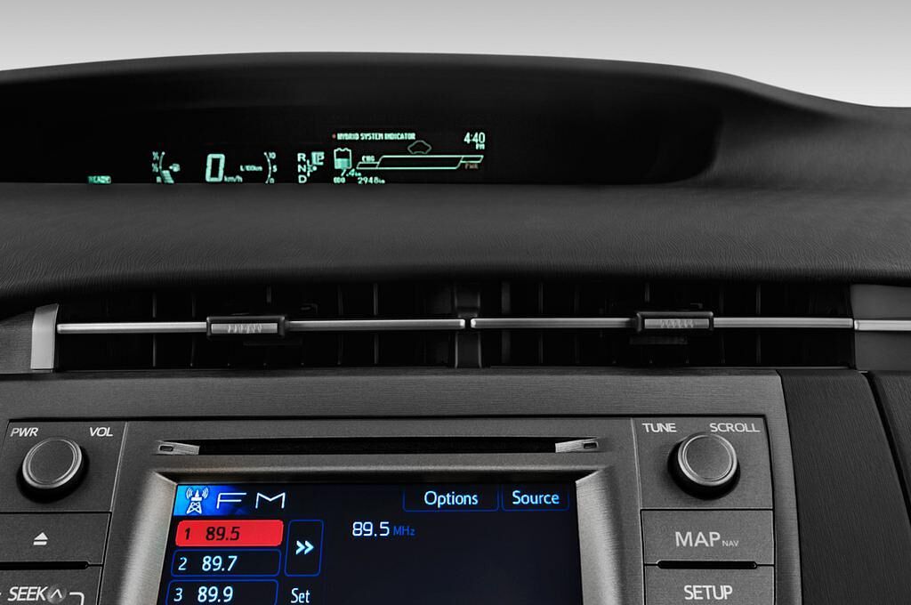 Toyota Prius (Baujahr 2015) - 5 Türen Lüftung
