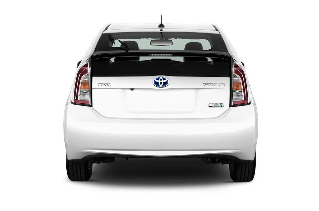 Toyota Prius (Baujahr 2015) - 5 Türen Heckansicht