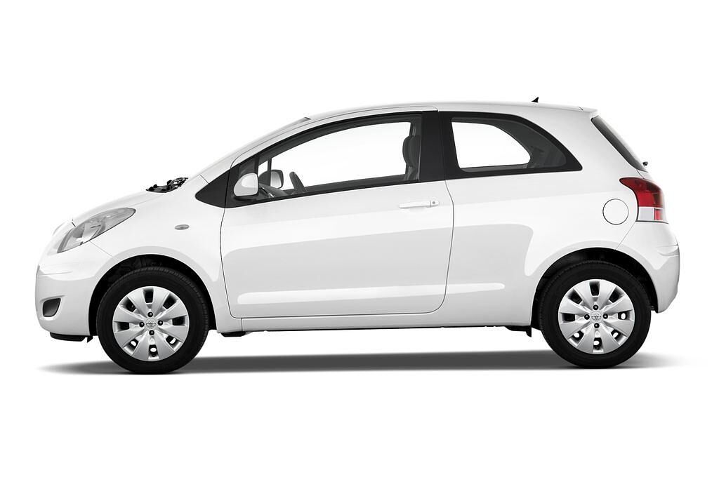 Toyota Yaris (Baujahr 2010) Cool 3 Türen Seitenansicht