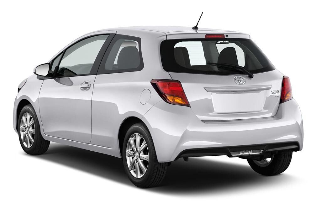 Toyota Yaris (Baujahr 2014) 1,0-L-Dual-Vvt-I 3 Türen seitlich hinten