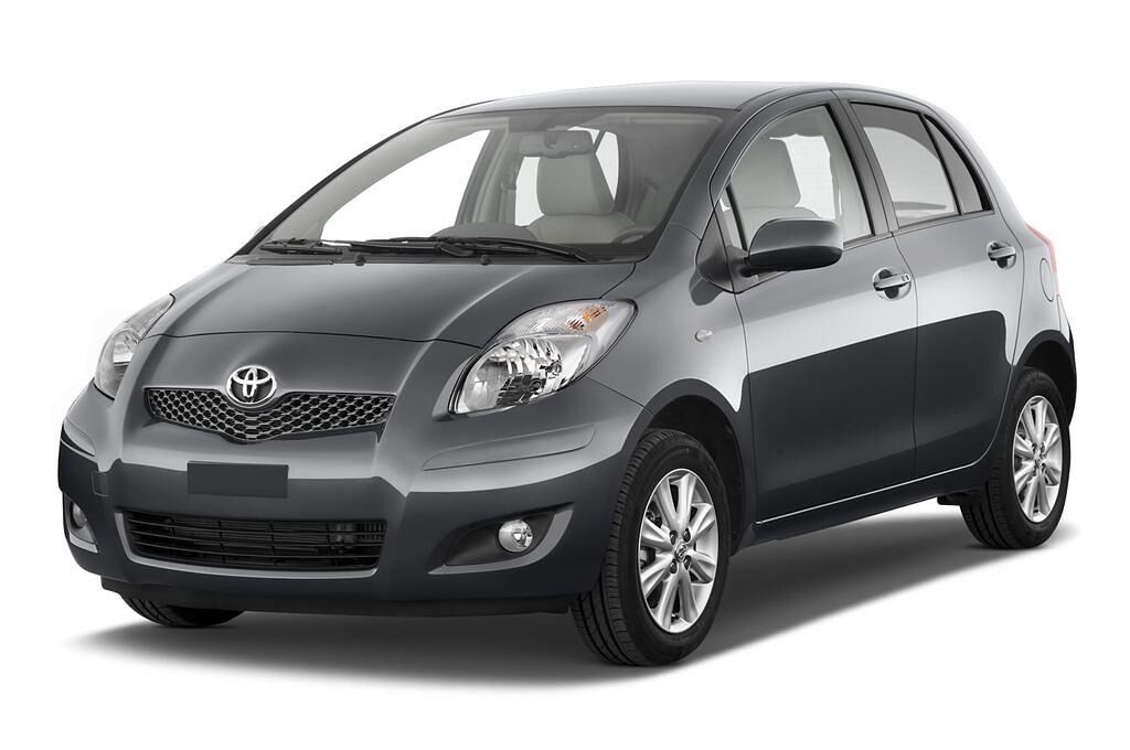 Toyota Yaris (Baujahr 2010) Life 5 Türen seitlich vorne