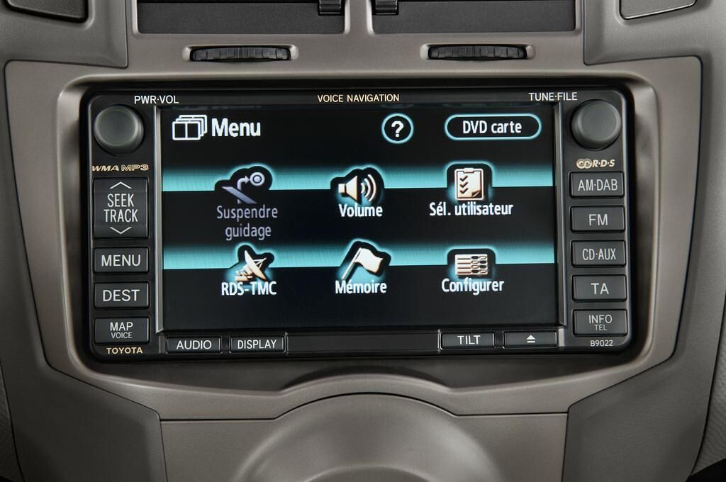 Toyota Yaris (Baujahr 2010) Life 5 Türen Radio und Infotainmentsystem