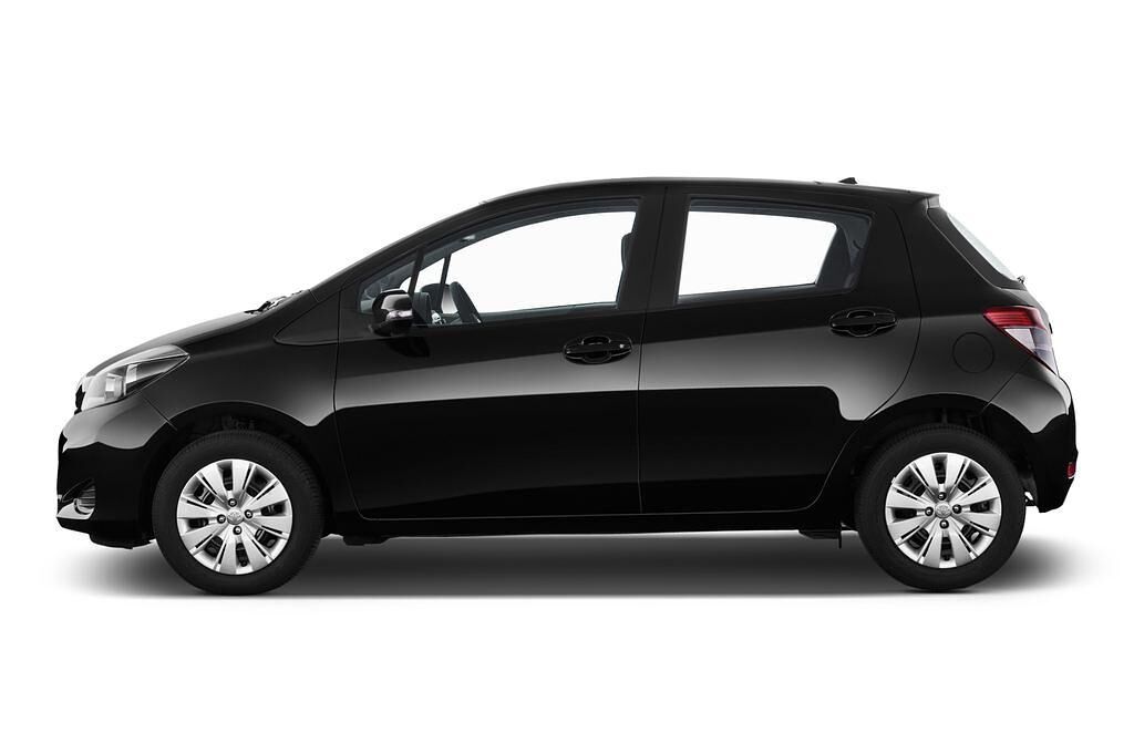Toyota Yaris (Baujahr 2011) Life 5 Türen Seitenansicht