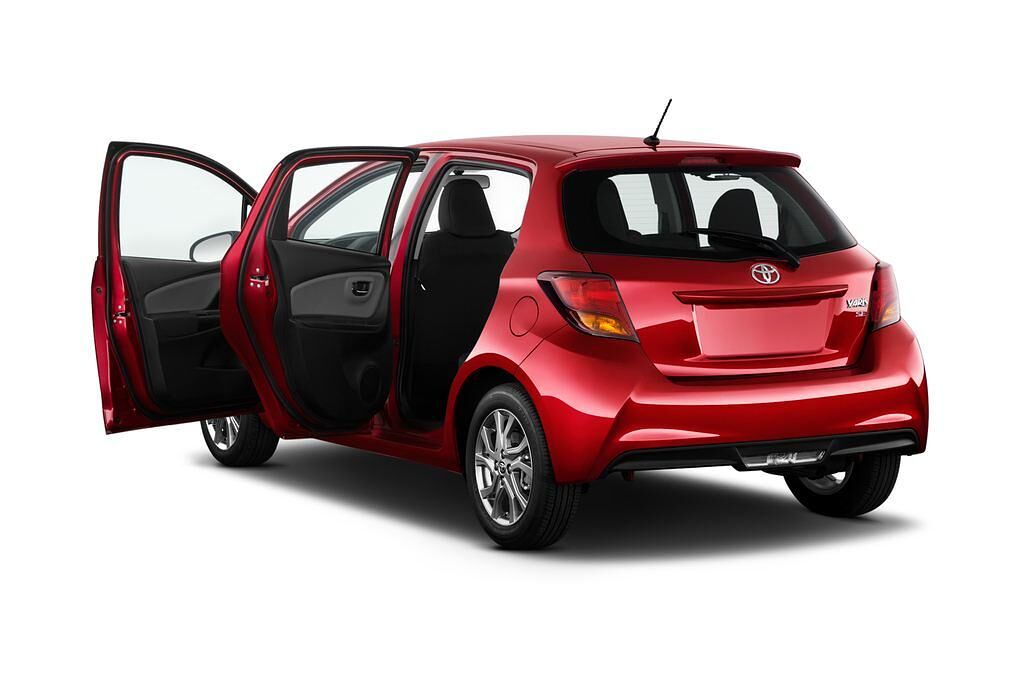Toyota Yaris (Baujahr 2014) - 5 Türen Tür geöffnet