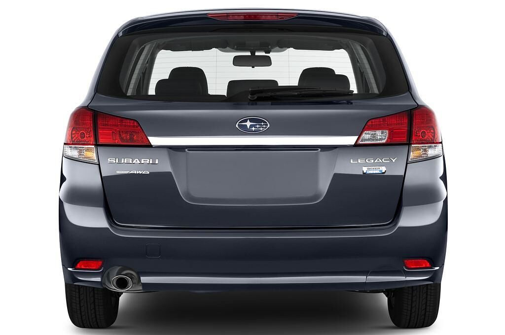 Subaru Legacy (Baujahr 2010) Sport 5 Türen Heckansicht