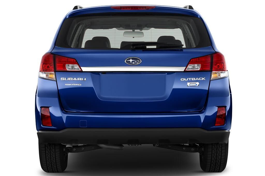 Subaru Outback (Baujahr 2010) Comfort 5 Türen Heckansicht