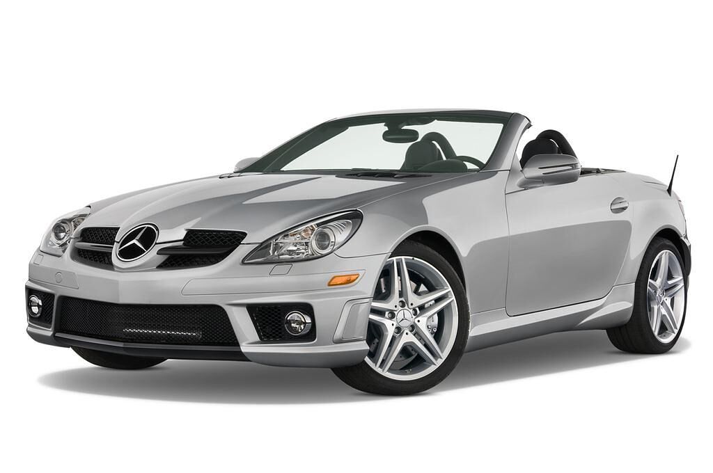 Mercedes SLK (Baujahr 2010) AMG 2 Türen seitlich vorne mit Felge