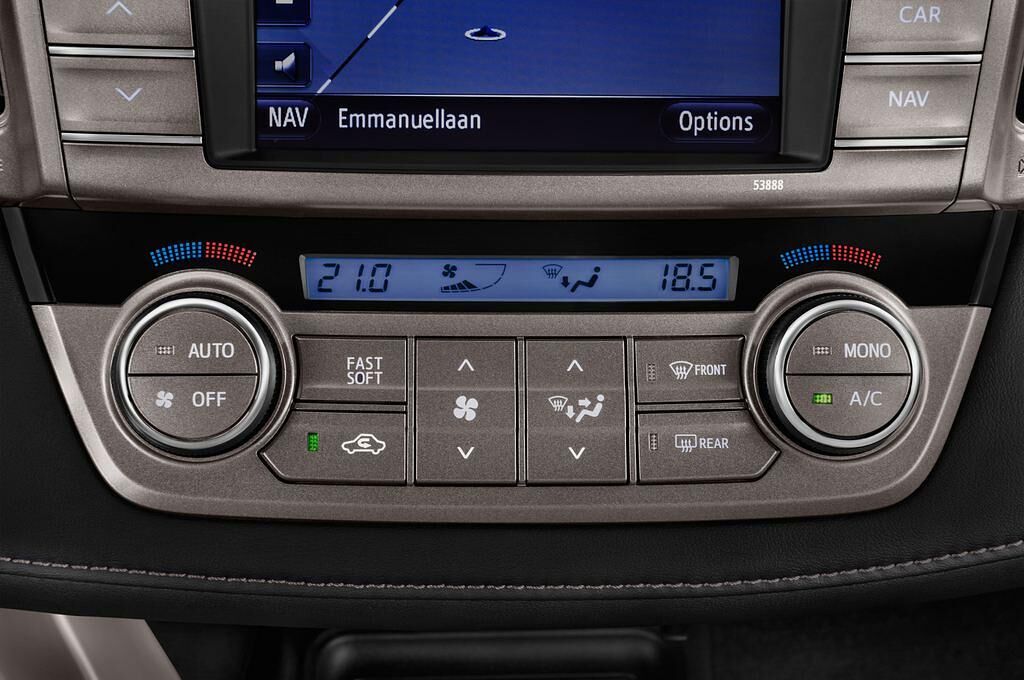 Toyota RAV4 (Baujahr 2015) Comfort 5 Türen Temperatur und Klimaanlage