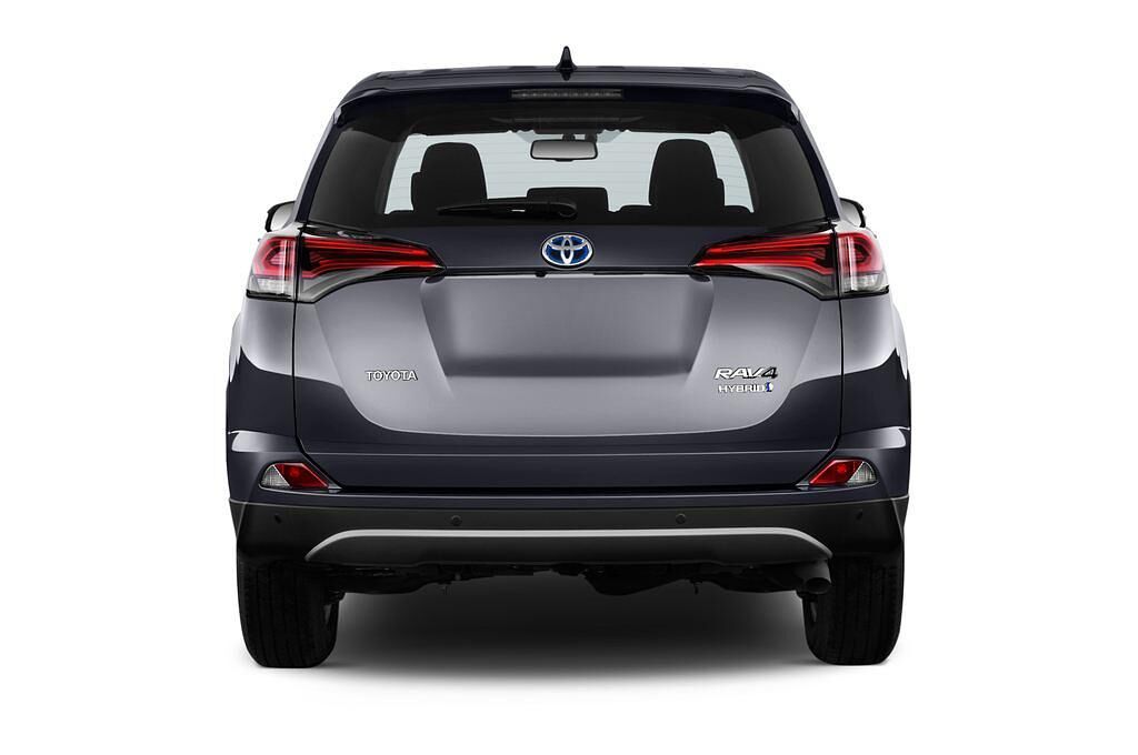 Toyota RAV4 (Baujahr 2016) Executive 5 Türen Heckansicht