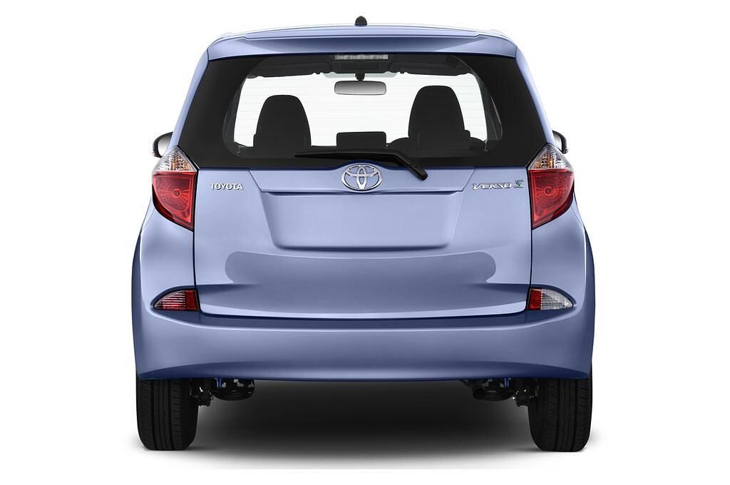 Toyota Verso-S (Baujahr 2011) - 5 Türen Heckansicht