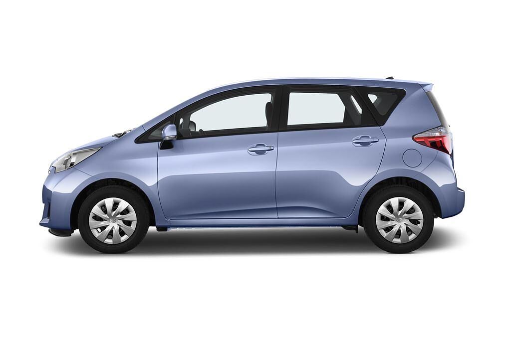 Toyota Verso-S (Baujahr 2011) - 5 Türen Seitenansicht