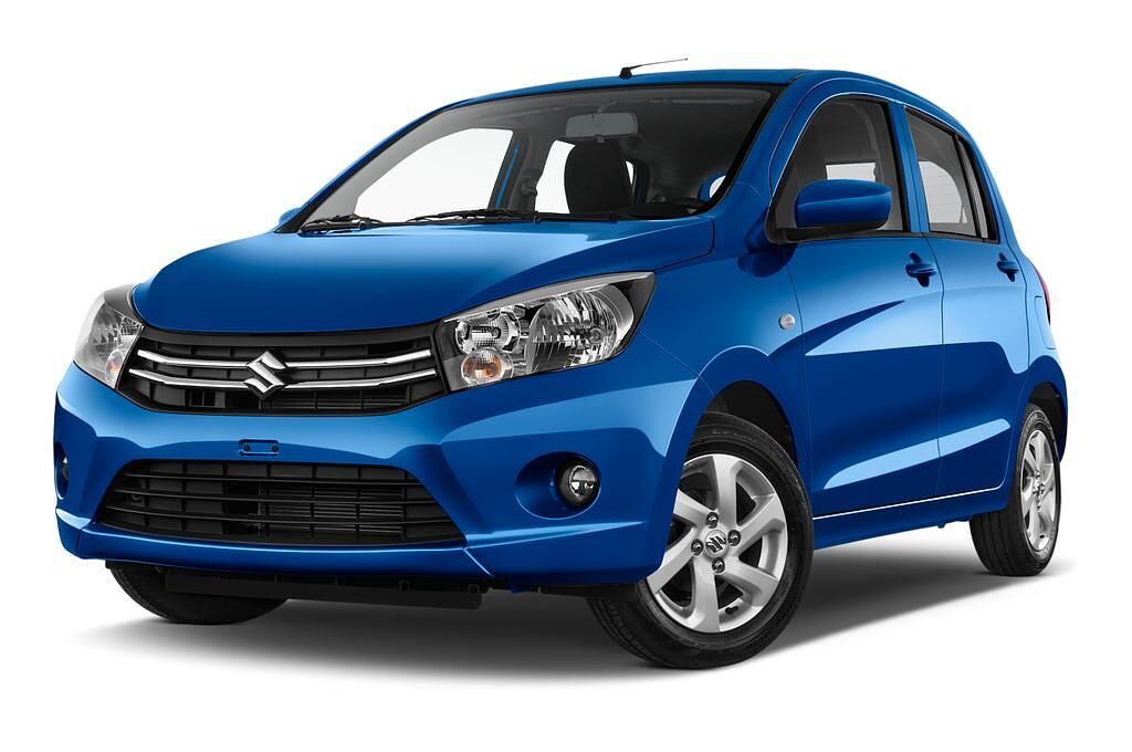 Suzuki Celerio (Baujahr 2015) Comfort 5 Türen seitlich vorne mit Felge