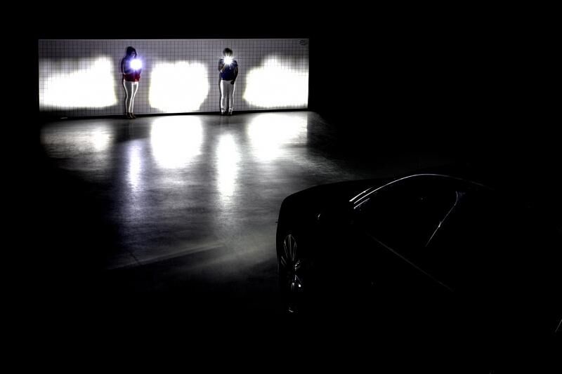 Audi A8 mit Matrix-LED-Scheinwerfer 2013