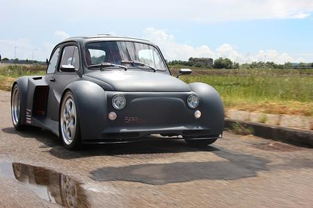 Oemmedi Fiat 500 - Höllenritt auf einer 580-PS-Kanonenkugel