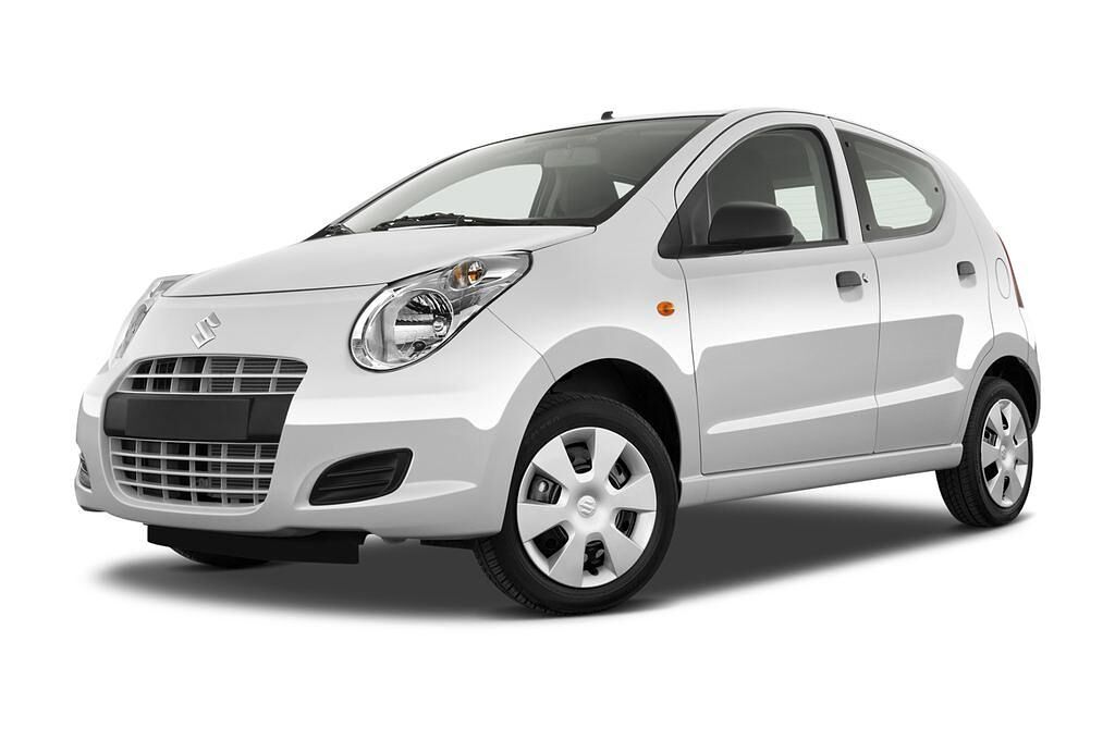 Suzuki Alto (Baujahr 2010) Club 5 Türen seitlich vorne mit Felge