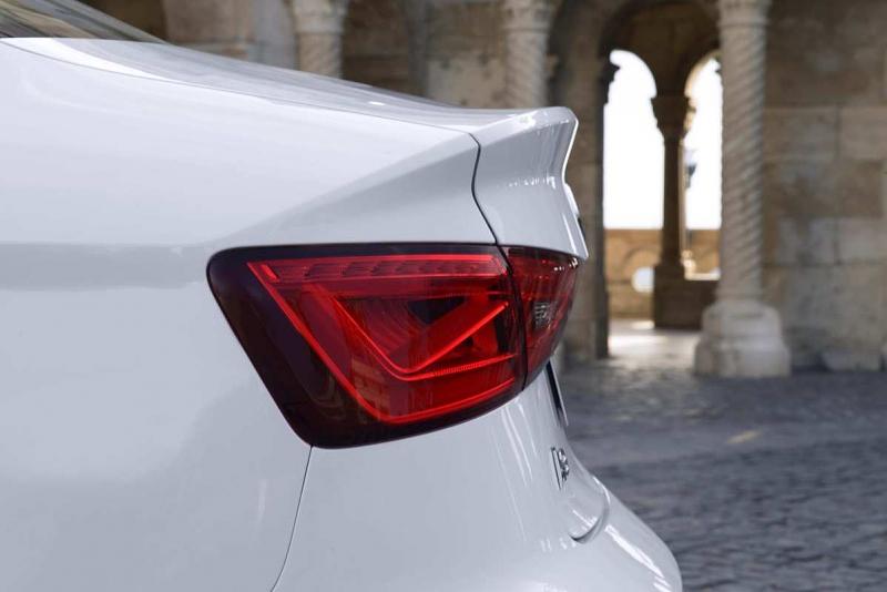 Das Heck der Audi A3 Limousine.
