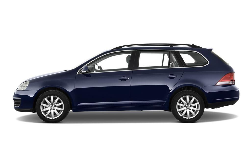 Volkswagen Golf (Baujahr 2010) - 5 Türen Seitenansicht
