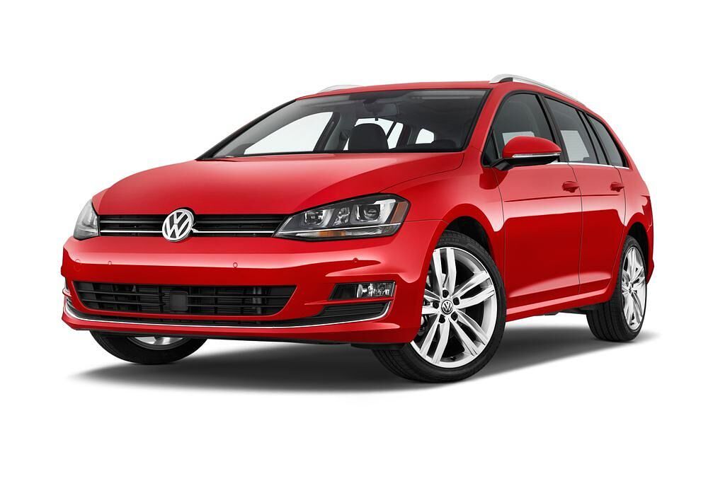Volkswagen Golf (Baujahr 2015) Highline 5 Türen seitlich vorne mit Felge