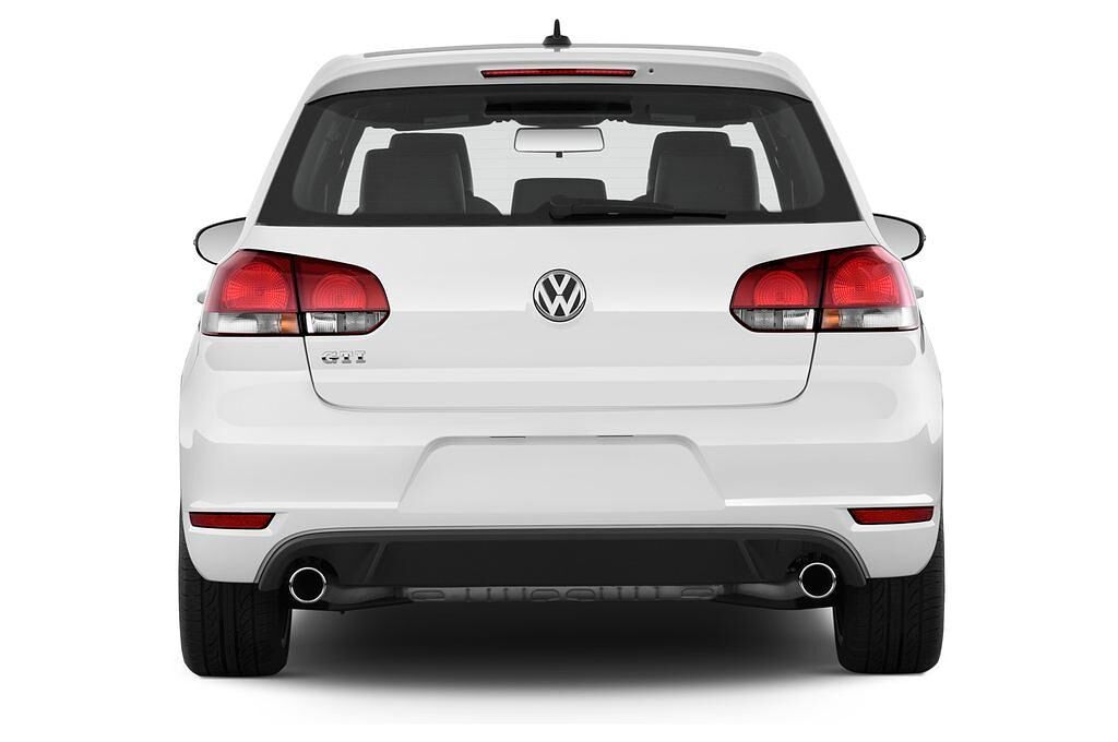 Volkswagen Golf (Baujahr 2010) GTI 5 Türen Heckansicht