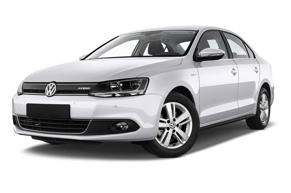 Volkswagen Jetta Hybrid (Baujahr 2014) Hybrid 4 Türen seitlich vorne mit Felge
