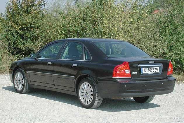Die markante Formensprache macht den S80 unverwechselbar