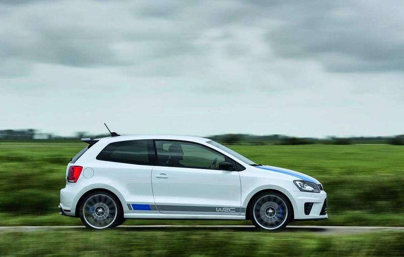 Der VW Polo R WRC ist genau vier Meter lang,...