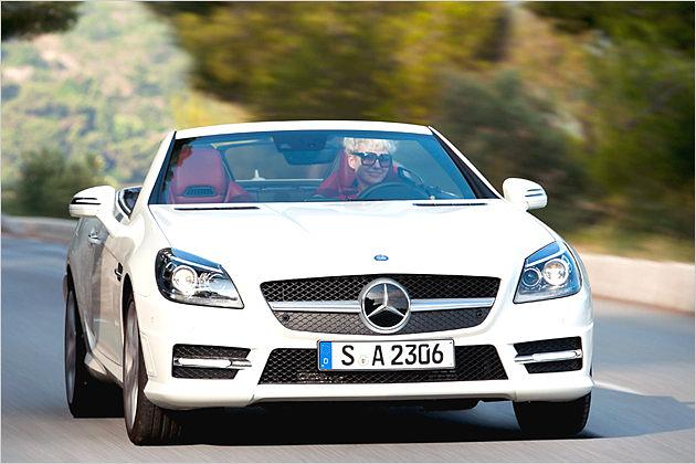 Elegant-opulent: Wir haben den Mercedes SLK mit 204 PS starkem Diesel getestet