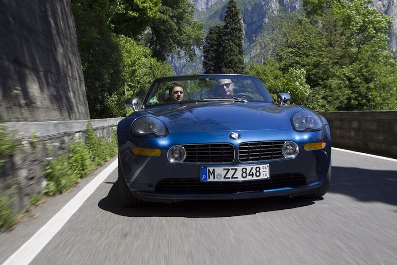 Der BMW Z8 geht auch sehr agil um die Ecken