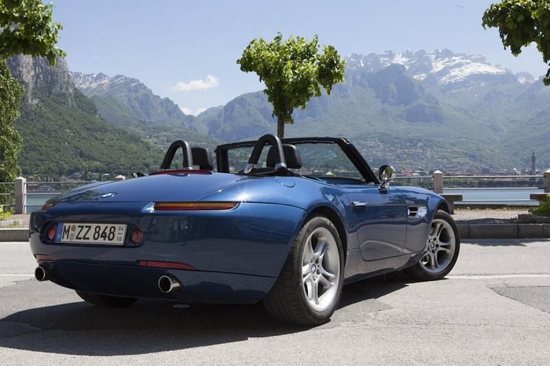 Das Heck des BMW Z8 ist sehr formschön