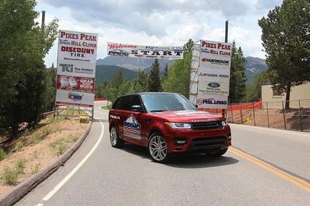 Unterwegs im Pikes Peak Pace Car - Over the Top