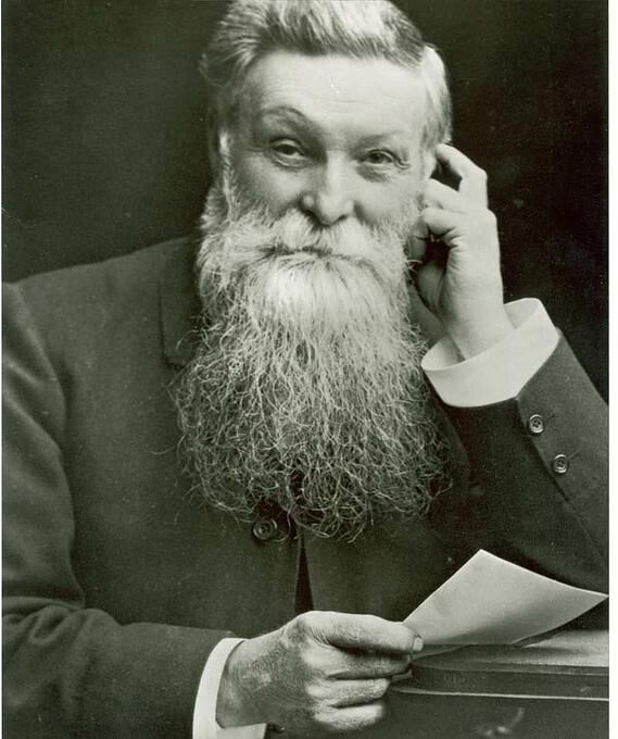 Der Wieder-Erfinder des luftgefüllten Gummireifens: John Boyd Dunlop.