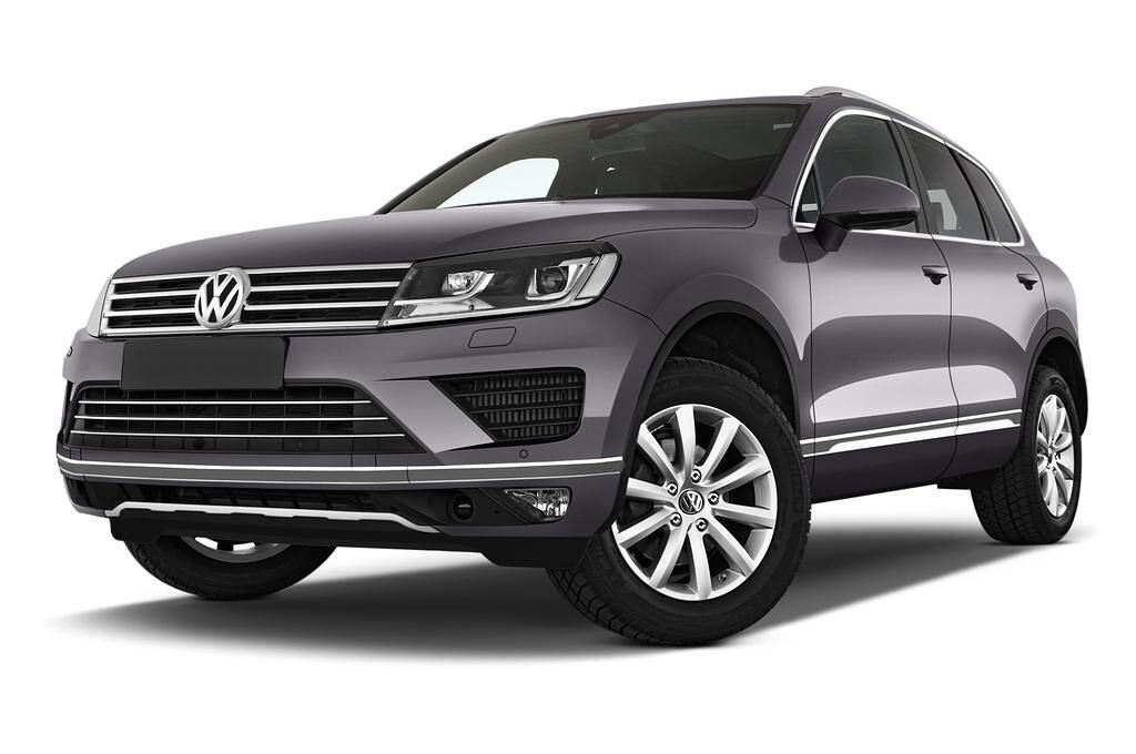 Volkswagen Touareg (Baujahr 2015) Bluemotion 5 Türen seitlich vorne mit Felge