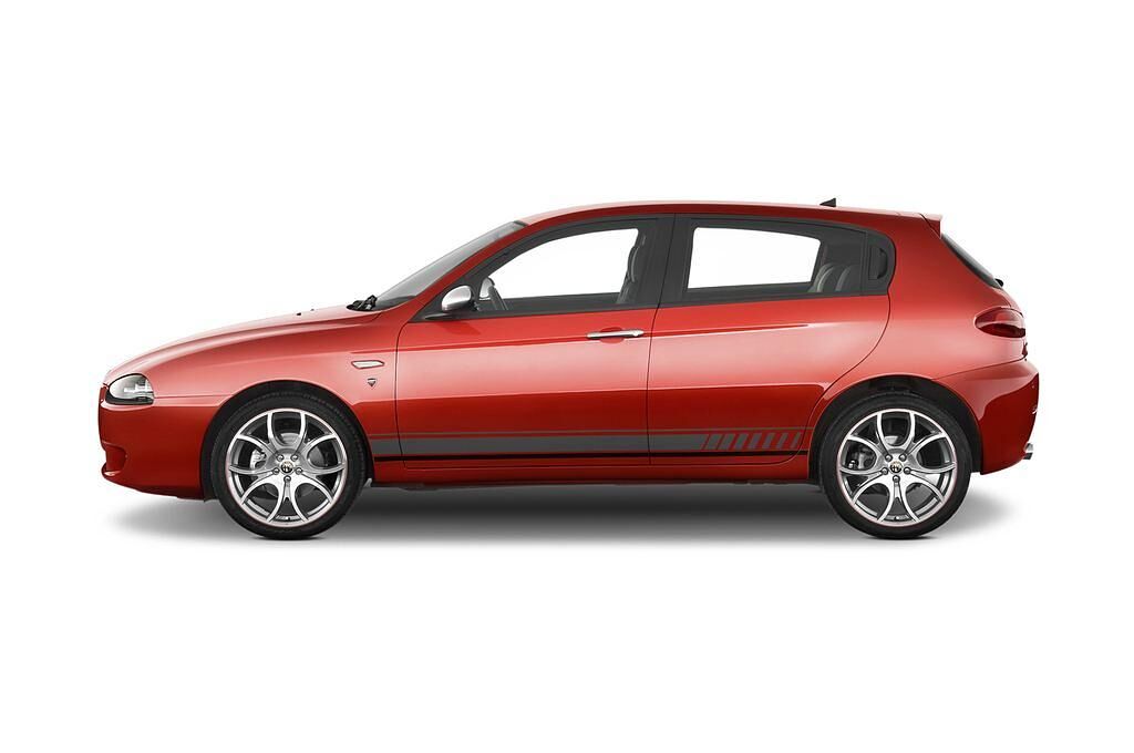 Alfa Romeo 147 (Baujahr 2009) - 5 Türen Seitenansicht