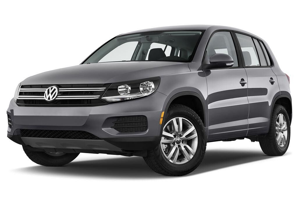 Volkswagen Tiguan (Baujahr 2012) Track & Field 5 Türen seitlich vorne mit Felge