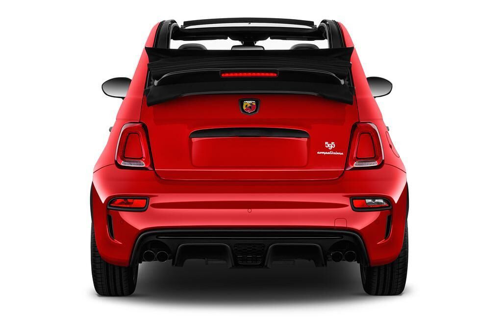 Abarth 595C Competizione (Baujahr 2016) - 2 Türen Heckansicht