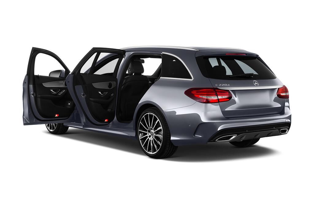 Mercedes C Class (Baujahr 2018) AMG Line 5 Türen Tür geöffnet