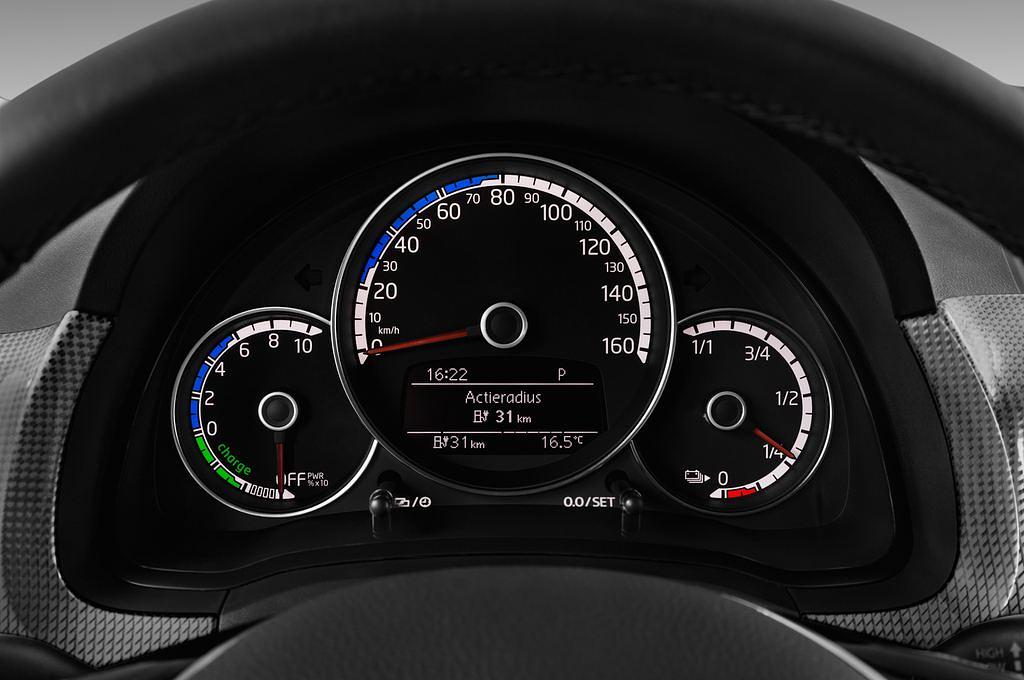 Volkswagen Up! (Baujahr 2017) e-up! 5 Türen Tacho und Fahrerinstrumente