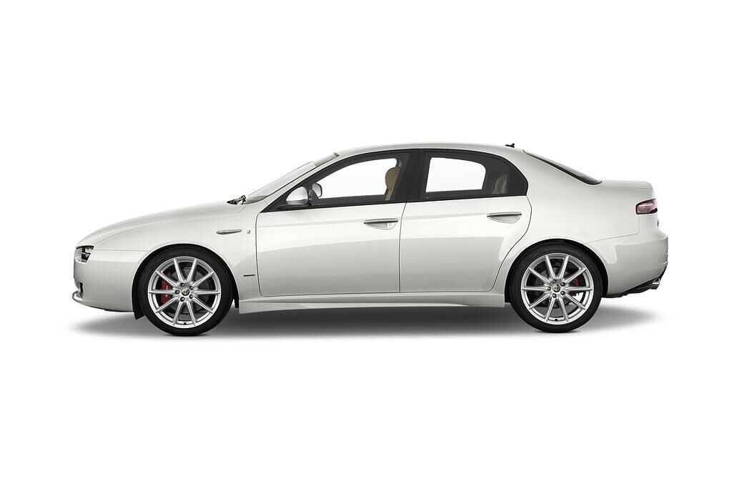 Alfa Romeo 159 (Baujahr 2011) - 4 Türen Seitenansicht