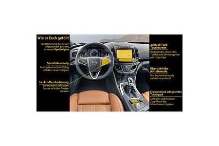 Opel Insignia mit neuem Infotainment-System