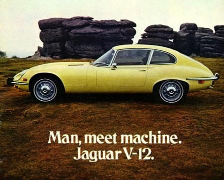 Jaguar-Werbung aus den 60er Jahren