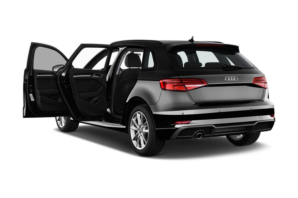 Audi A3 Sportback (Baujahr 2017) - 5 Türen Tür geöffnet