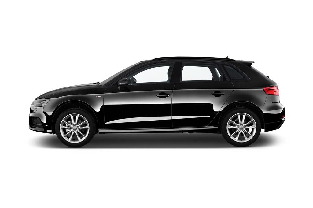 Audi A3 Sportback (Baujahr 2017) - 5 Türen Seitenansicht