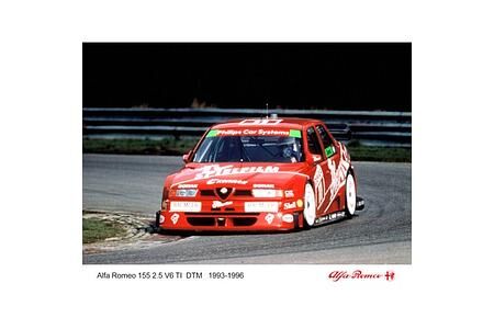Alfa Romeo präsentiert bei den Classic Days auf Schloss Dyck das DTM Siegerauto von 1993