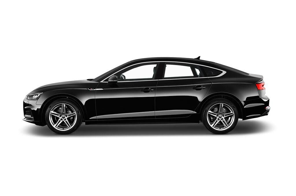 Audi A5 Sportback (Baujahr 2017) sport 5 Türen Seitenansicht