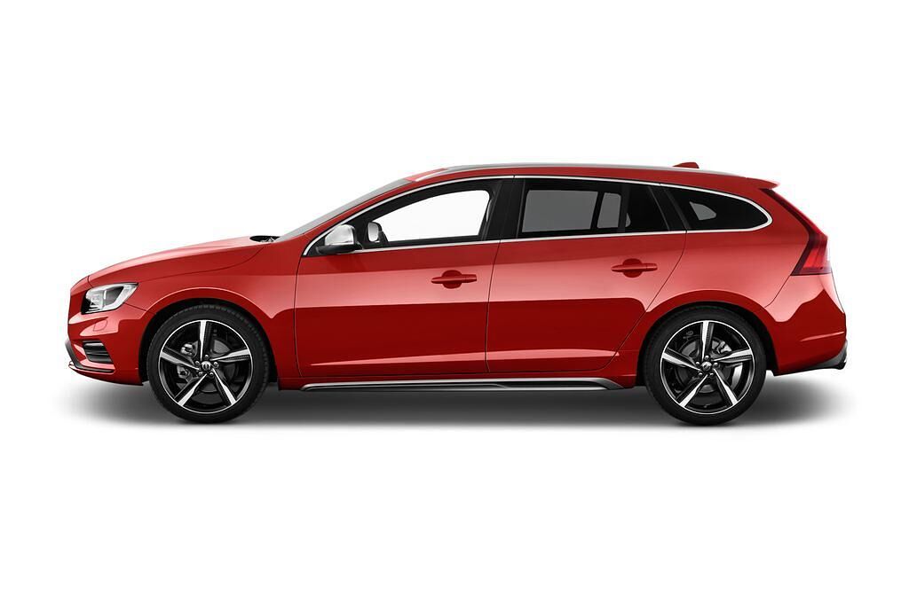 Volvo V60 (Baujahr 2015) R-Design Summum 5 Türen Seitenansicht