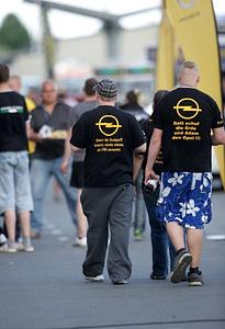 Opeltreffen Oschersleben - Petrus fährt Opel