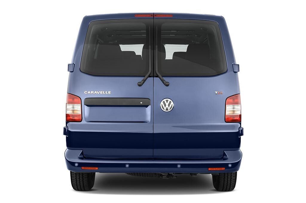 Volkswagen Caravelle (Baujahr 2010) Comfortline 4 Türen Heckansicht