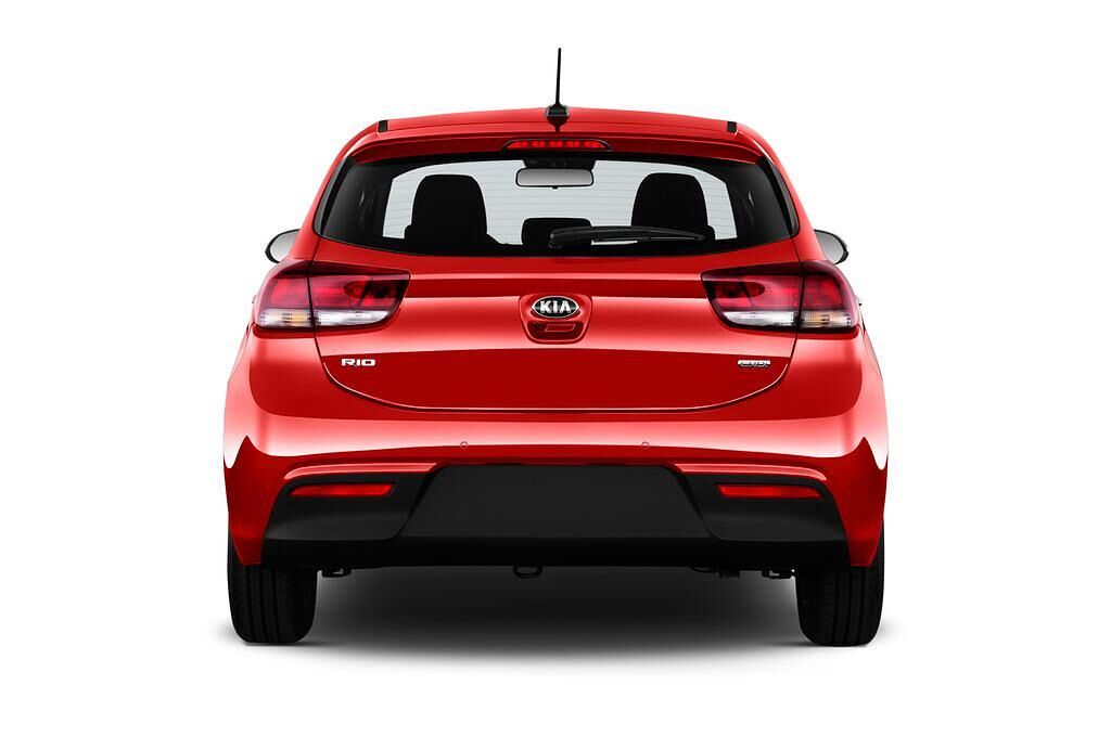 KIA Rio (Baujahr 2017) Spirit 5 Türen Heckansicht
