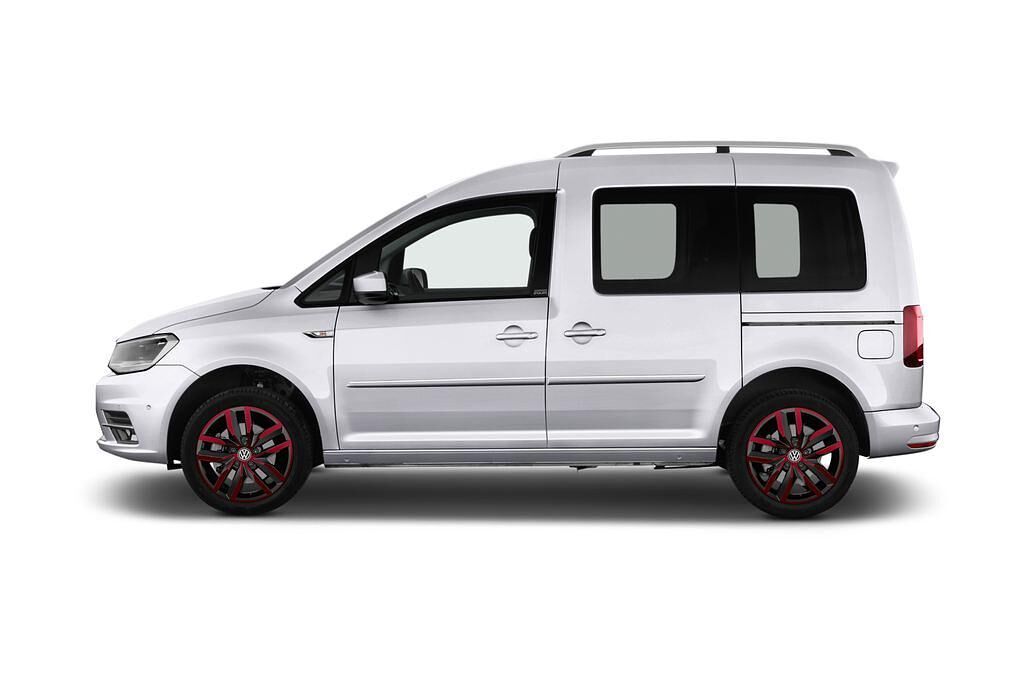 Volkswagen Caddy (Baujahr 2016) Generation Four BlueMotion Technology 4 Türen Seitenansicht